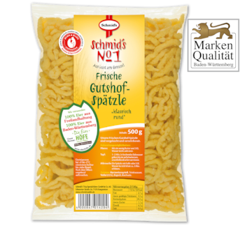 SCHMID’S NO.1 Gutshof-Spätzle oder Frischer Nudelteig*