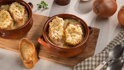 Deftige Zwiebelsuppe
