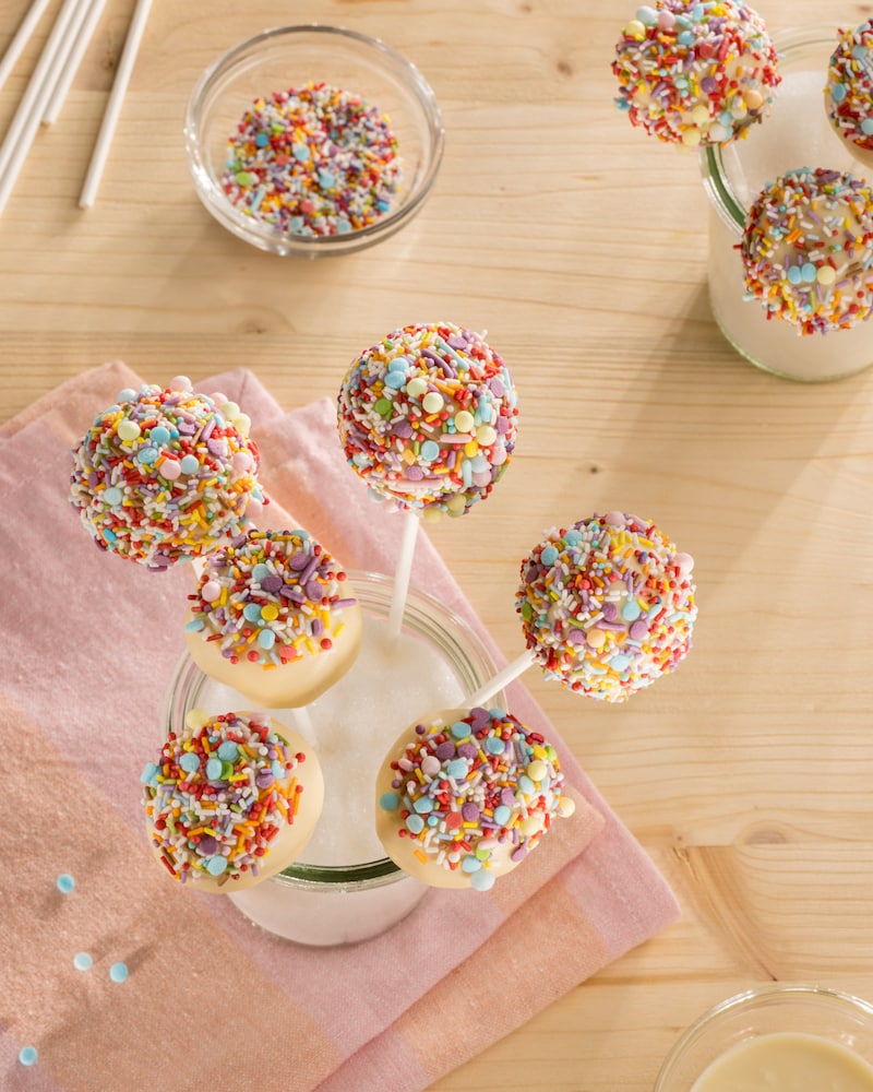 Dieses Bild zeigt unsere Cake Pops.