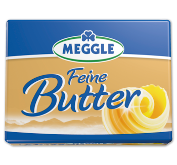 MEGGLE Feine Butter oder Streichzart ungesalzen