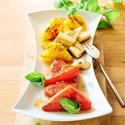 Auf diesem Bild siehst du unsere Spicy Fruits.