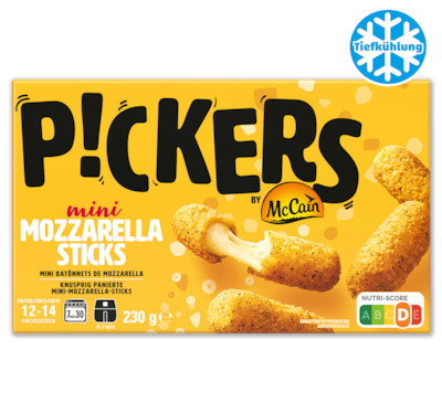 MC CAIN Pickers Mini Mozzarella Sticks 2.22