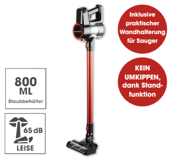 CLEANMAXX Akku-Zyklonstaubsauger 14299*