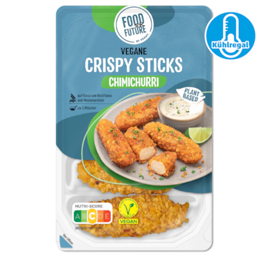 FOOD FOR FUTURE Vegane Crispy Sticks 1.99²