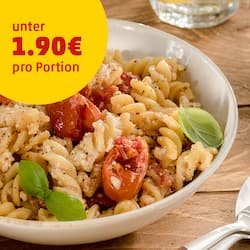 Auf diesem Bild siehst du unsere Baked Feta-Pasta.