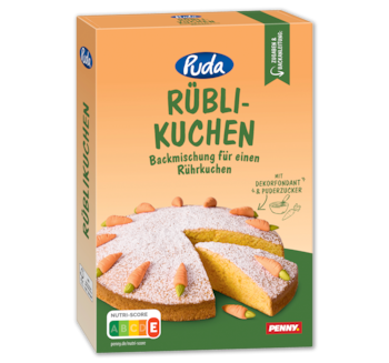 PUDA Backmischung Rüblikuchen*