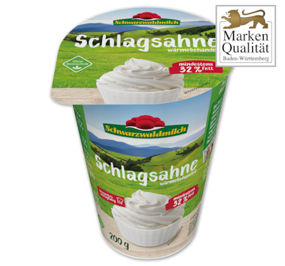 SCHWARZWALDMILCH Schlagsahne 1.19