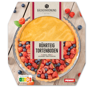 BÄCKERKRÖNUNG Rührteig Tortenboden 0.99