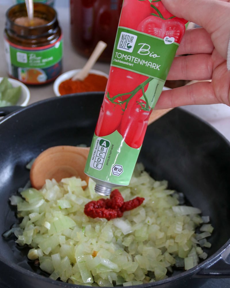 Dieses Bild zeigt das Tomatenmark.