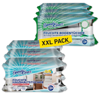 Feuchte Haushalts- oder Bodentücher*