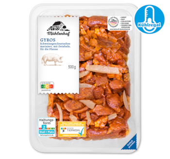 MÜHLENHOF Frisches Schweine-Geschnetzeltes 3.79