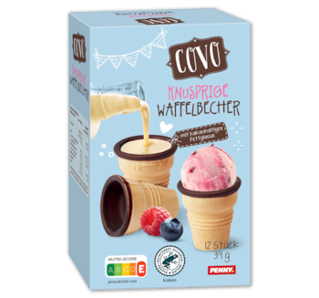 COVO Knusprige Waffelbecher*