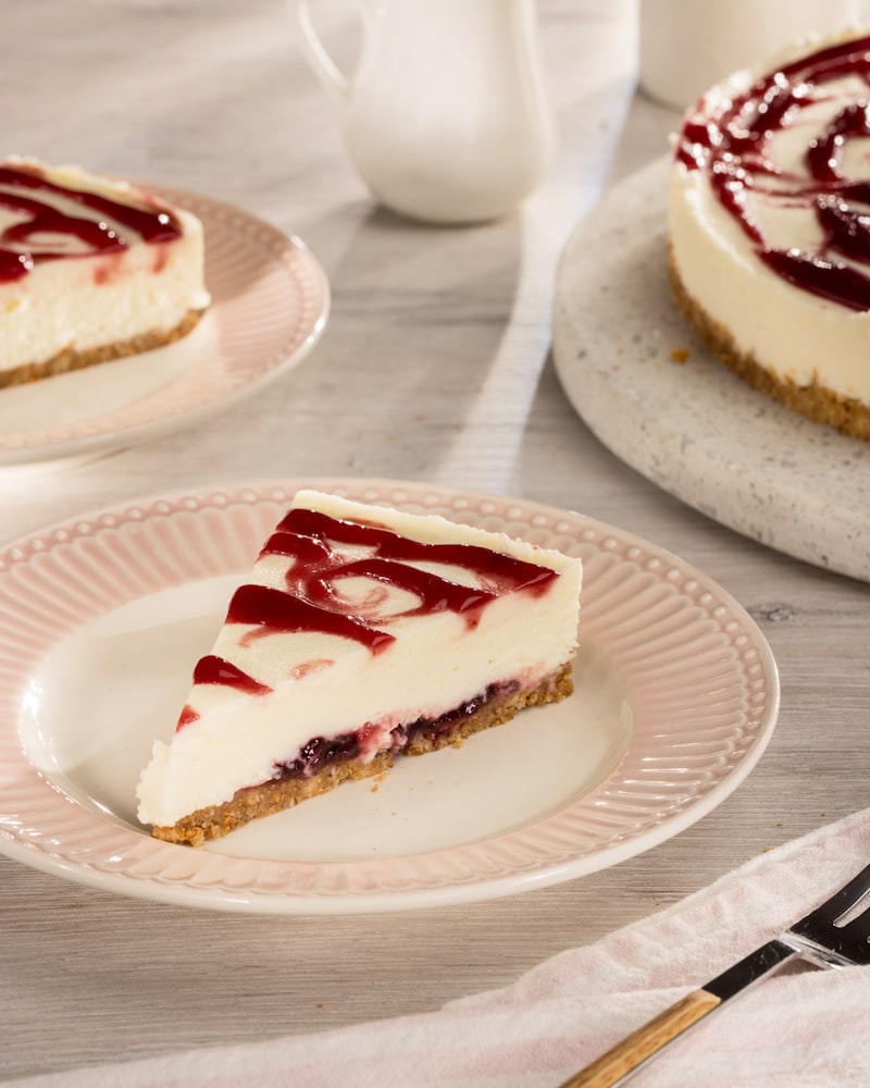 Dieses Bild zeigt unseren Käsekuchen.