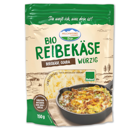 MILCHWERKE SCHWABEN Bio Reibekäse*