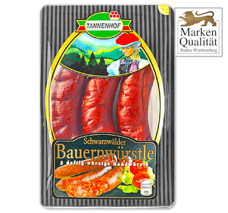 TANNENHOF Schwarzwälder Bauern- oder Schwarzwürstle*