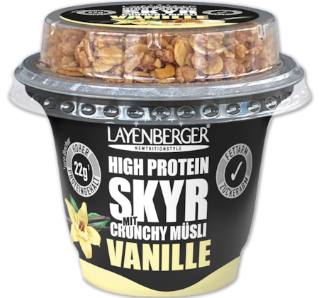 LAYENBERGER High Protein Skyr mit Crunchy Müsli 1.39