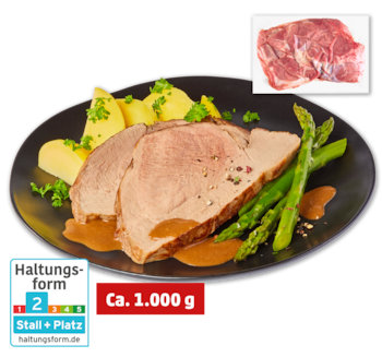 Frischer Schweinebraten*