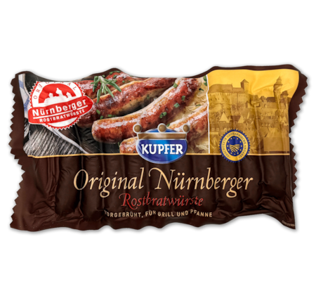 KUPFER Nürnberger Rostbratwürste