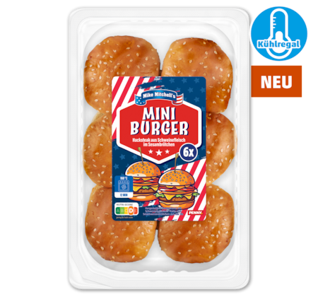 MIKE MITCHELL’S Mini Burger*