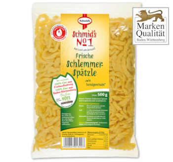 SCHMID’S NO.1 Frische Schlemmer-Spätzle*