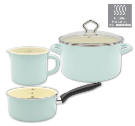 Stahlemaille-Kochgeschirr*