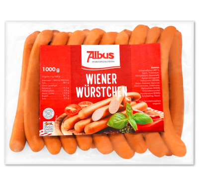 ALBUS Wiener Würstchen 6.99