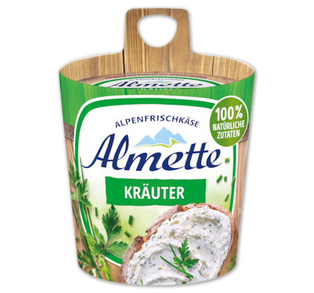 ALMETTE Frischkäsezubereitung