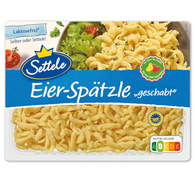 SETTELE Eier-Spätzle oder Schupfnudeln 2.99