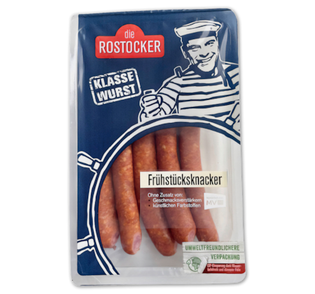 DIE ROSTOCKER Frühstücksknacker oder Käsebeißer*