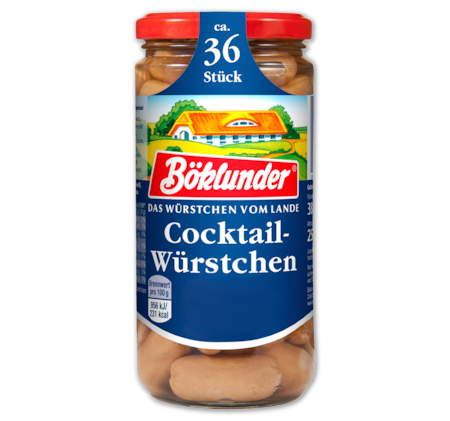 BÖKLUNDER Cocktail-Würstchen*