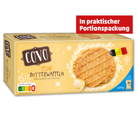 COVO Feine Butterwaffeln