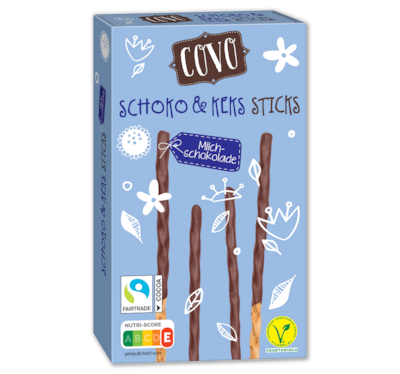 COVO Schoko Keks-Sticks 1.29