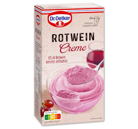DR. OETKER Rotwein Creme*