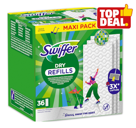 SWIFFER Trockene Bodenwischtücher  GLITZER LIMITED EDITION*