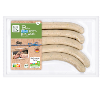 NATURGUT Bio Feine Rostbratwurst