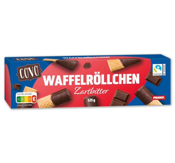 COVO Schoko Waffelröllchen 1.49