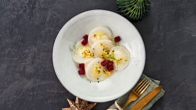 Kohlrabi-Ravioli