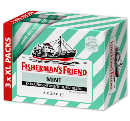 FISHERMAN’S FRIEND Mentholpastillen*