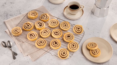 Dieses Bild zeigt die fertigen Plätzchen.