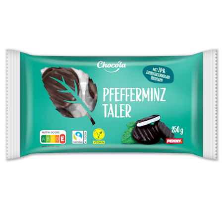 CHOCO’LA Pfefferminz Taler