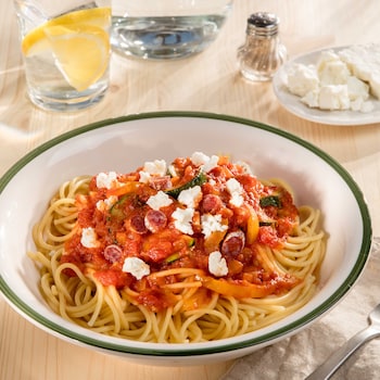 Auf diesem Bild siehst du Mo Müllers Pasta Mo'Scuittas.