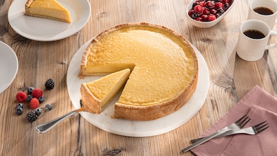 Veganer Käsekuchen 