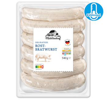 MÜHLENHOF Rostbratwurst*
