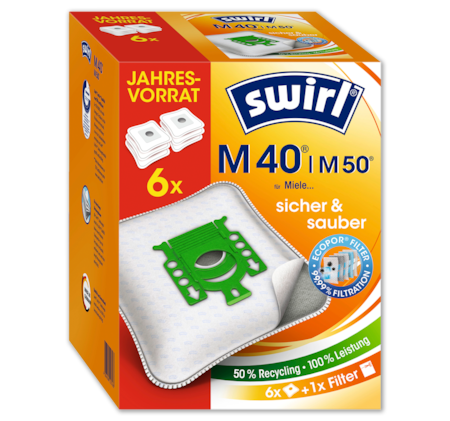 SWIRL Staubfilterbeutel-Jahrespackung 10.99