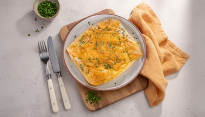 Omelette aus der Heißluftfritteuse