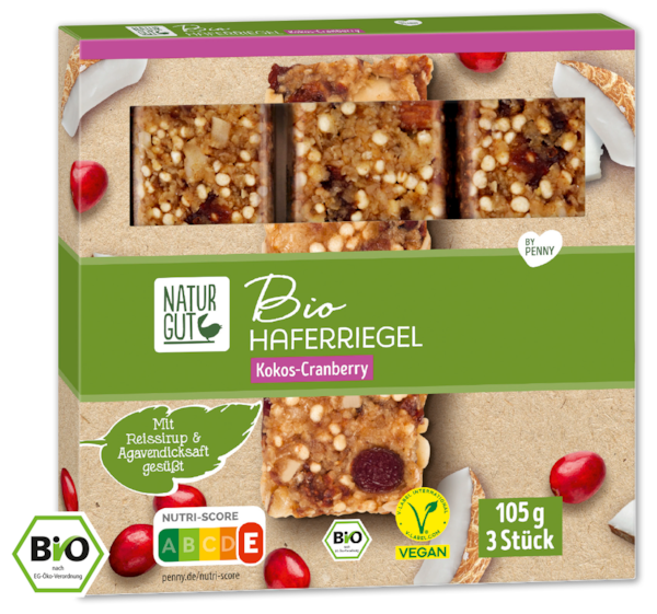 NATURGUT Bio Haferriegel 1.29