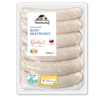 MÜHLENHOF Rostbratwurst