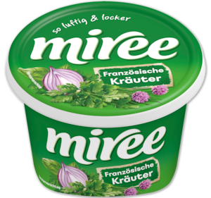 MIRÉE Frischkäsezubereitung