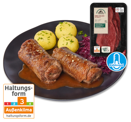 Frische Rinder-Rouladen*