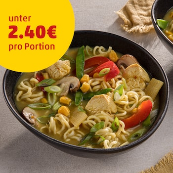 Asiatische Nudelsuppe